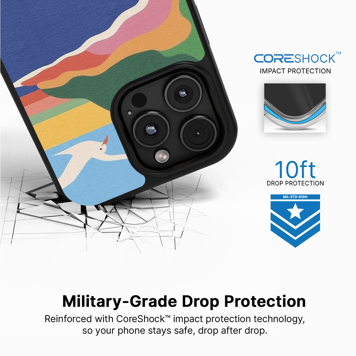 Joy Beach - iPhone 16 Pro Case #case type_core (magsafe), #case type_core (non magsafe)