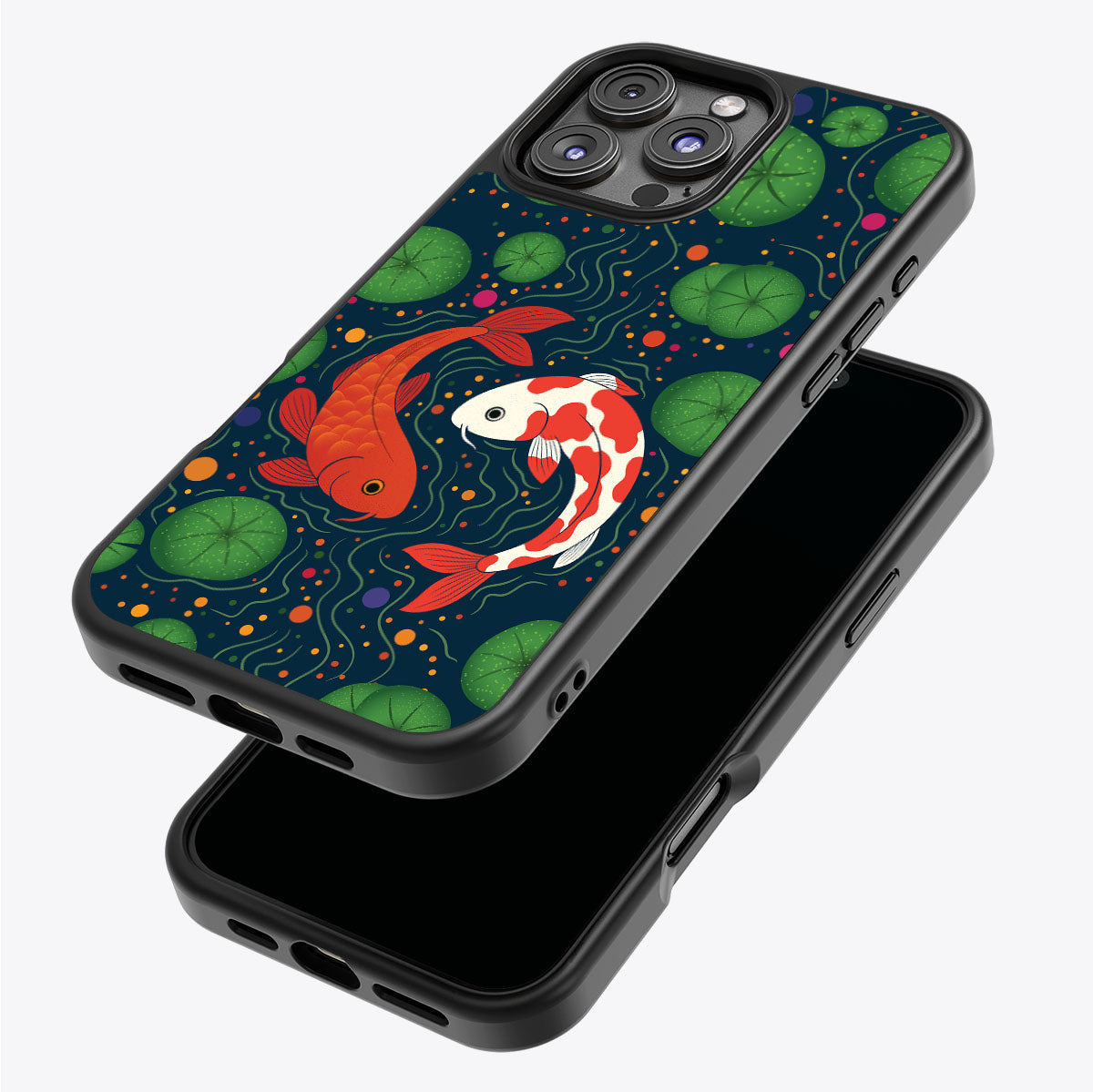 Koi Fish - iPhone 16 Pro Case, #case type_core (magsafe), #case type_core (non magsafe)