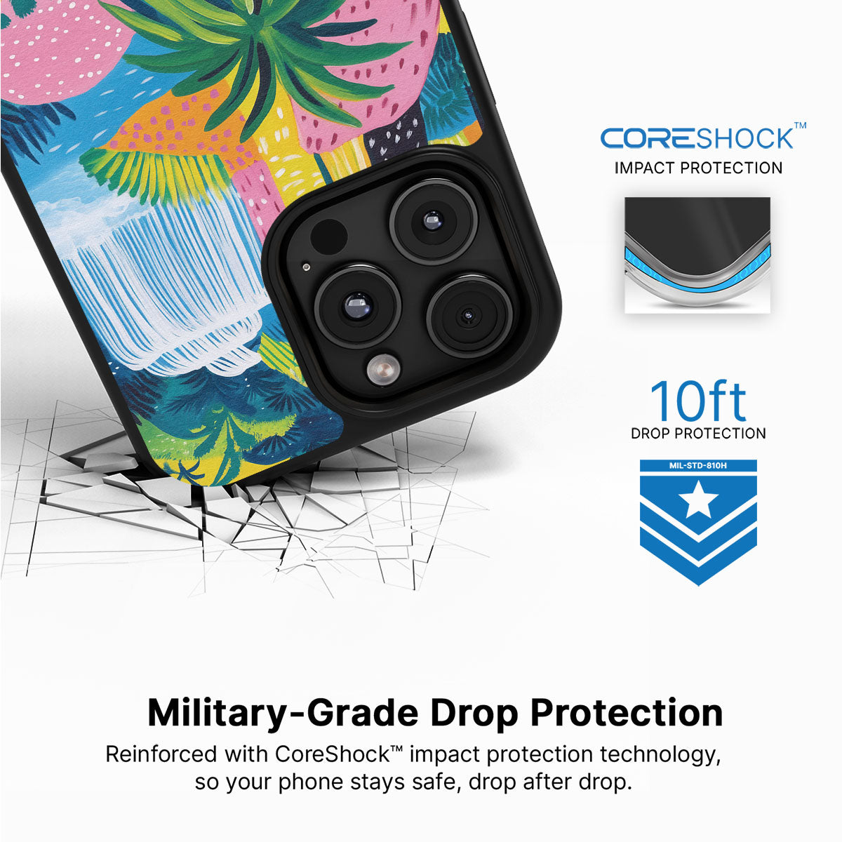 Lively Amazon iPhone 16 Pro case with drop protection
