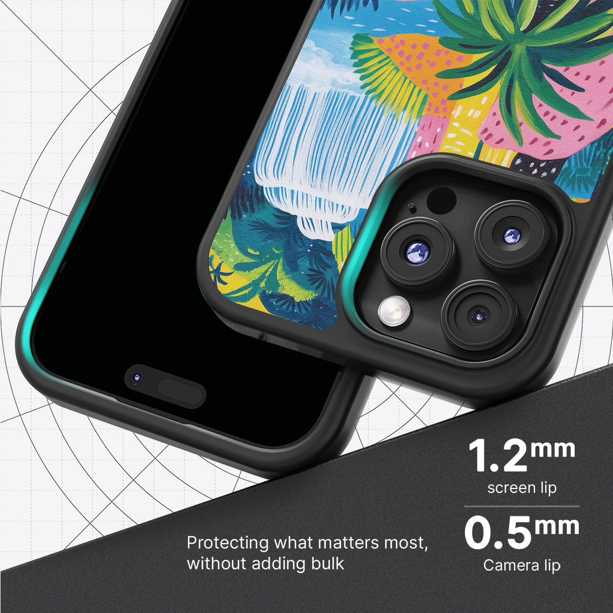 Lively Amazon slim iPhone 16 Pro phone case