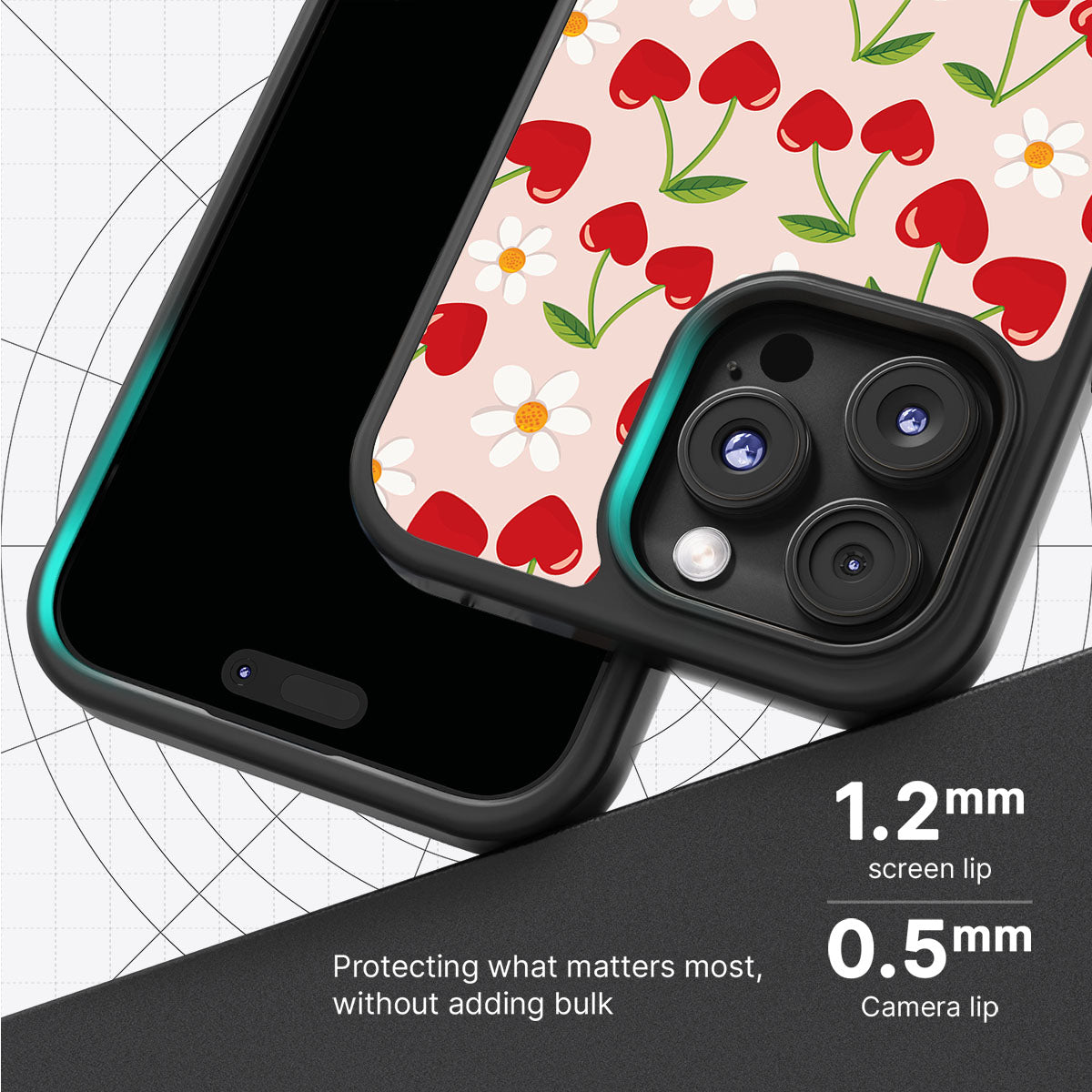 Love Cherry - iPhone 16 Pro Case #case type_core (magsafe), #case type_core (non magsafe)