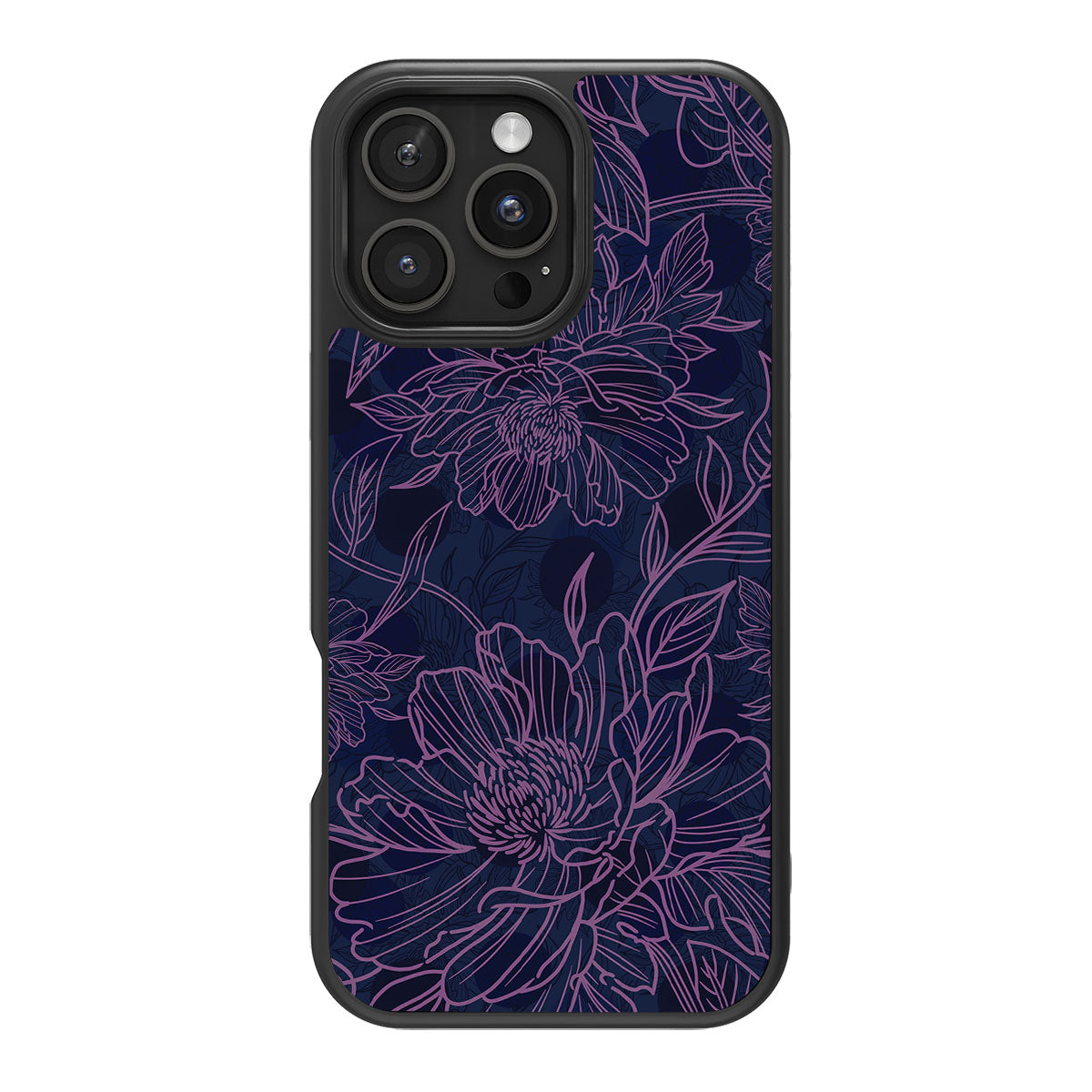 Luminous Blooms - iPhone 16 Pro Case #case type_core (magsafe), #case type_core (non magsafe)