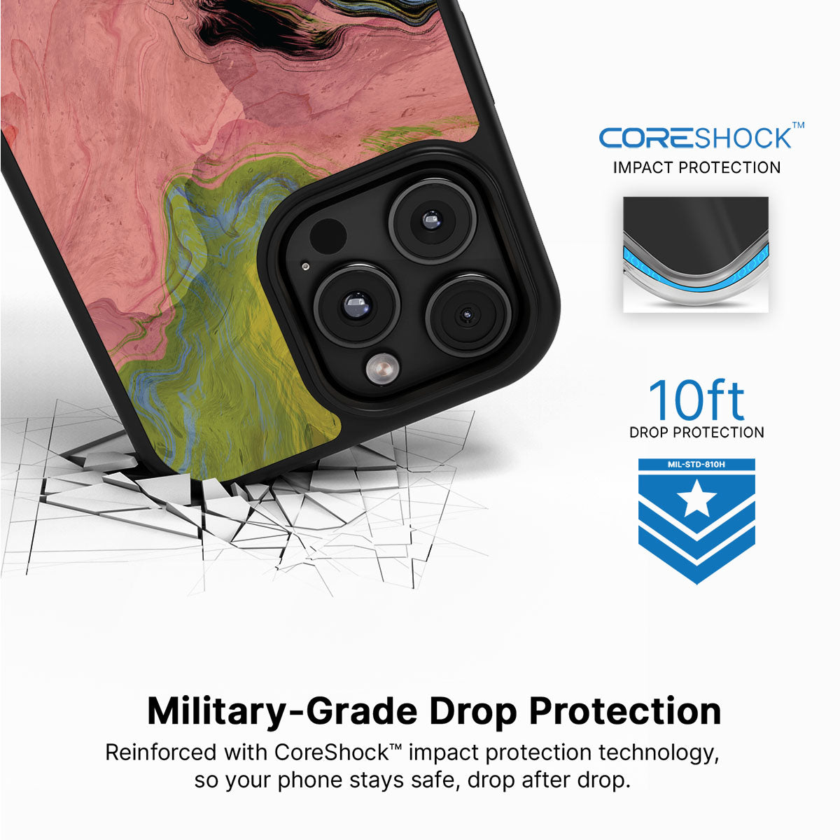 Melting Icecream - iPhone 16 Pro Case, #case type_core (magsafe), #case type_core (non magsafe)