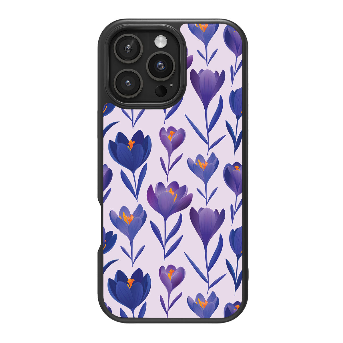 Midnight Crocus - iPhone 16 Pro Case #case type_core (magsafe), #case type_core (non magsafe)