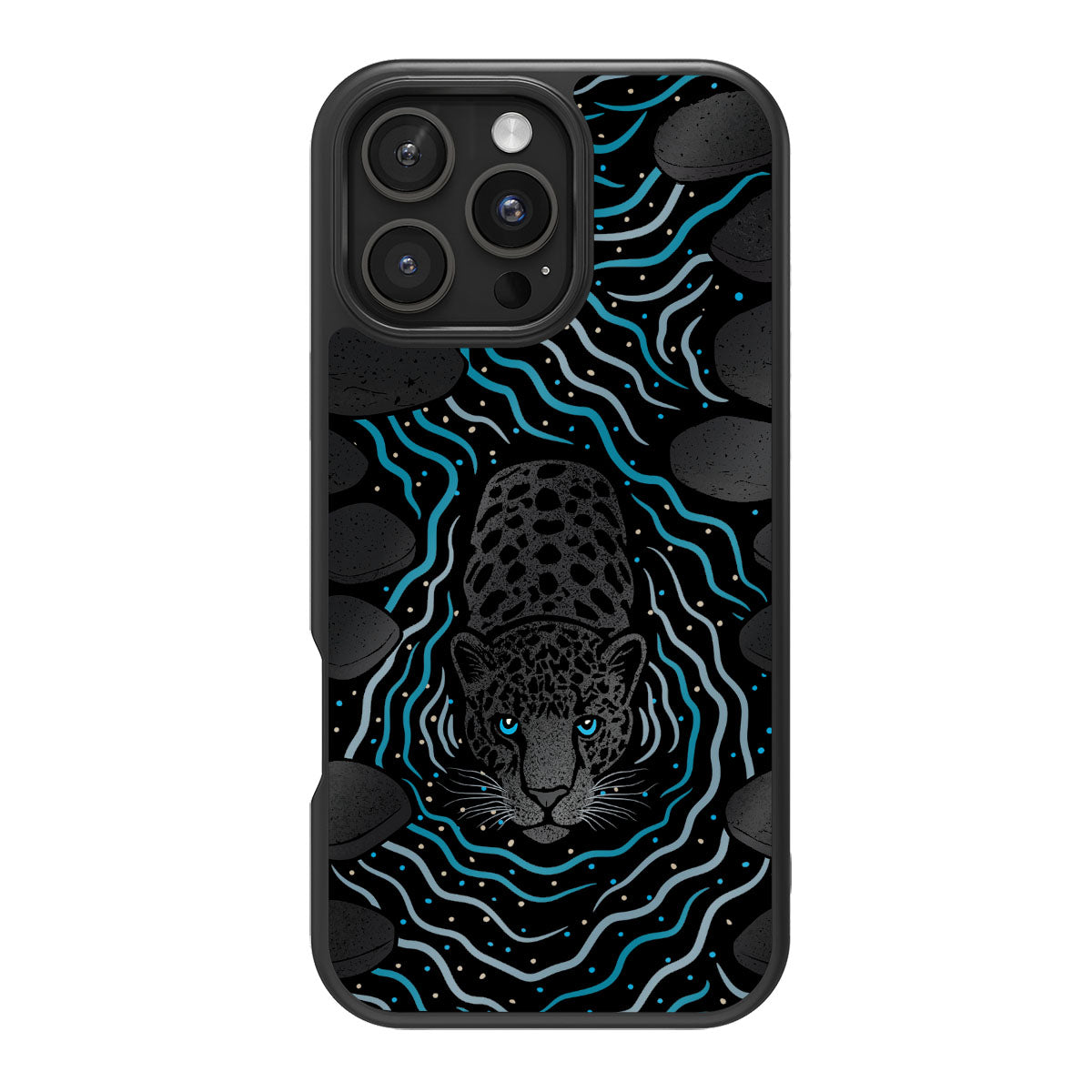 Midnight Panther - iPhone 16 Pro Case, #case type_core (magsafe), #case type_core (non magsafe)