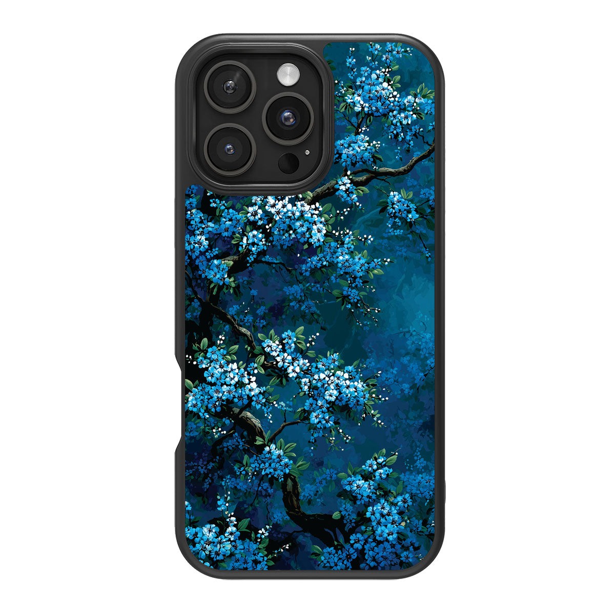 Moonlit Petals - iPhone 16 Pro Case #case type_core (magsafe), #case type_core (non magsafe)