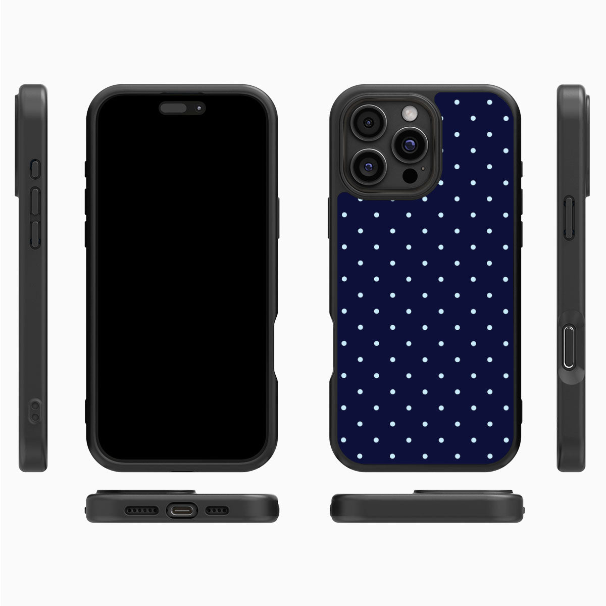 Navy Whisper - iPhone 16 Pro Case #case type_core (magsafe), #case type_core (non magsafe)