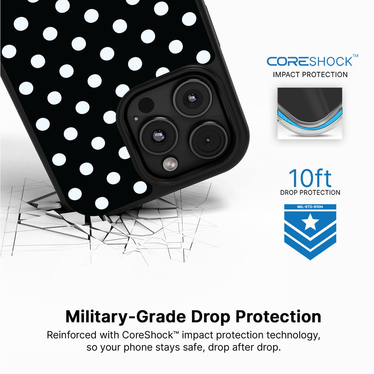 Noir Elite - iPhone 16 Pro Case #case type_core (magsafe), #case type_core (non magsafe)