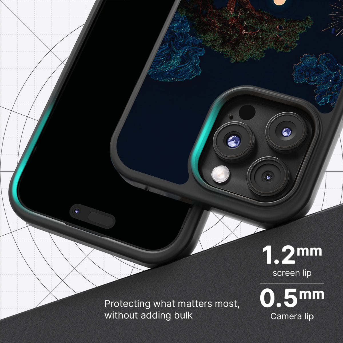 Quiet Moon slim iPhone 16 Pro phone case