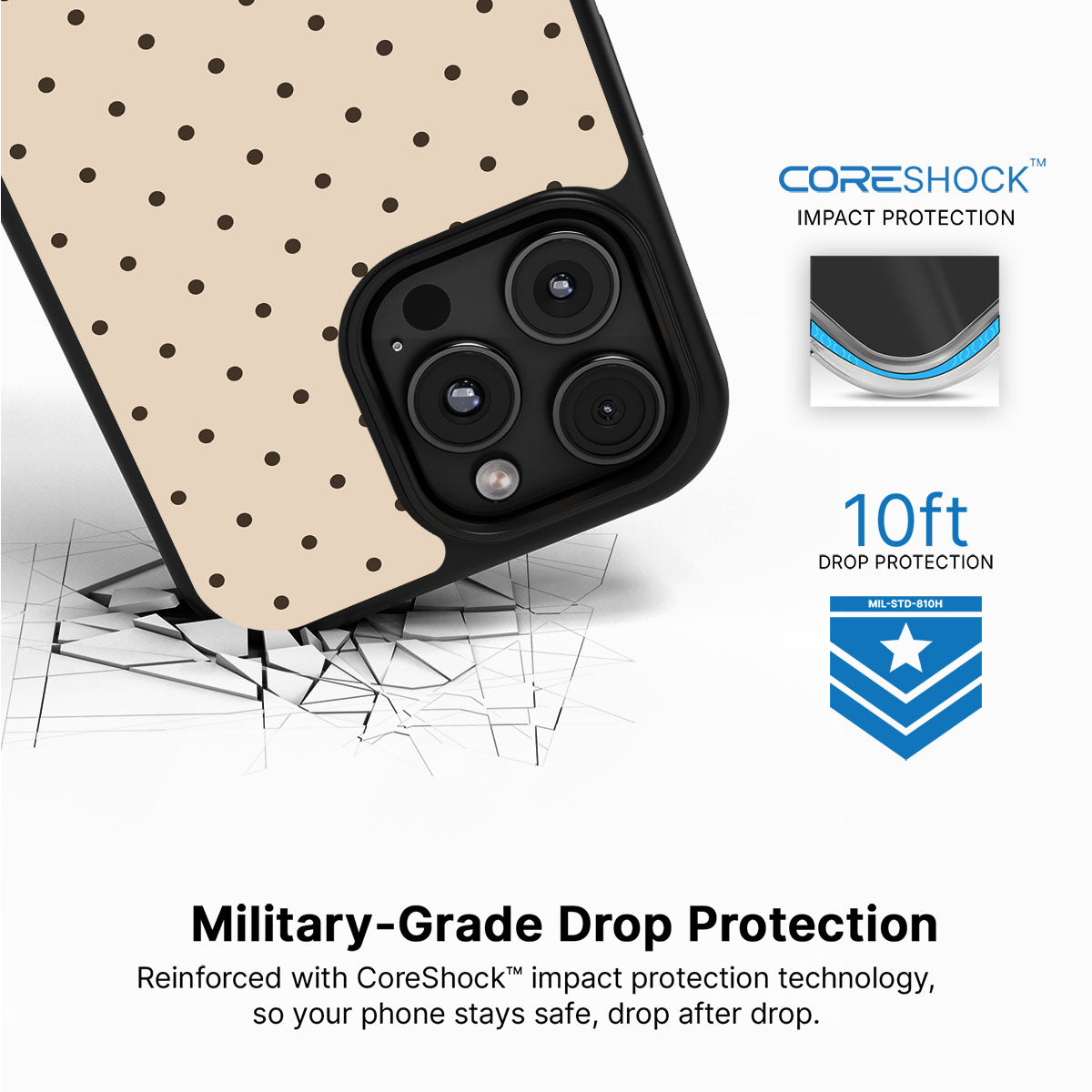 Sand Pearl - iPhone 16 Pro Case #case type_core (magsafe), #case type_core (non magsafe)