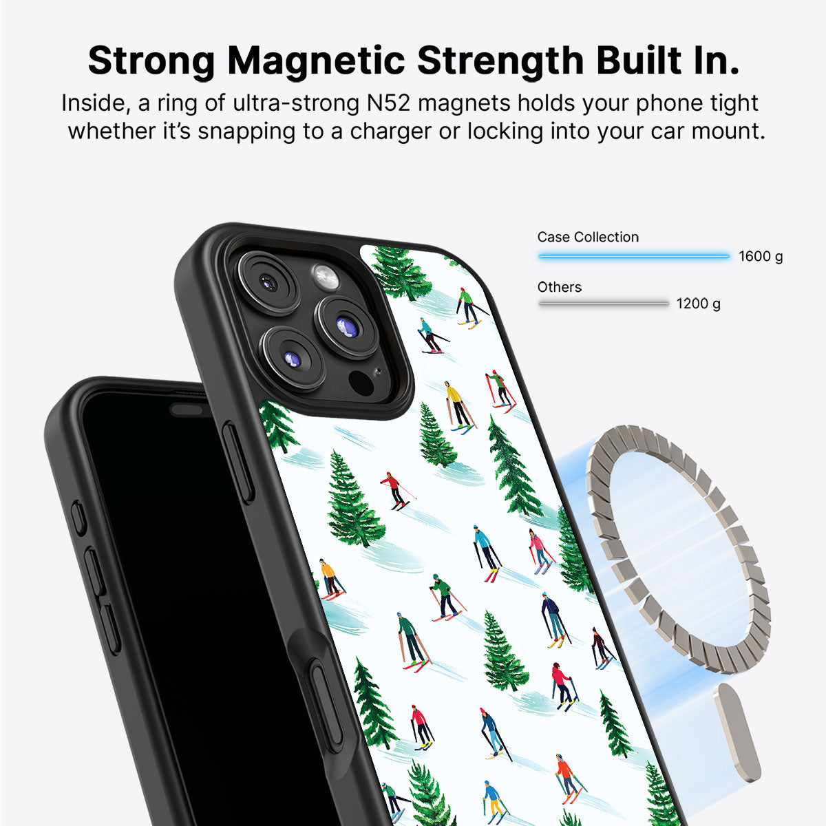 Ski Club - iPhone 16 Pro Case #case type_core (magsafe)