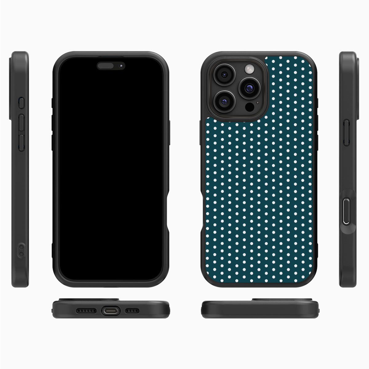 Teal Mesh - iPhone 16 Pro Case #case type_core (magsafe), #case type_core (non magsafe)