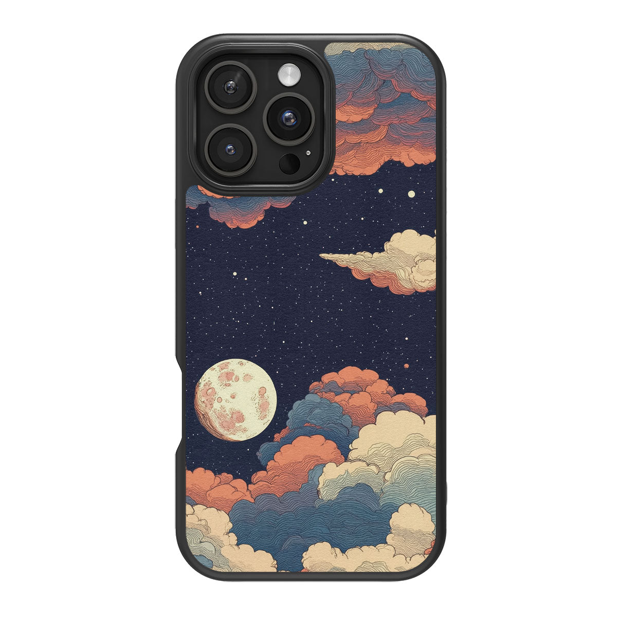 Blushed Moon - iPhone 16 Pro Max Case #case type_core (magsafe), #case type_core (non magsafe)