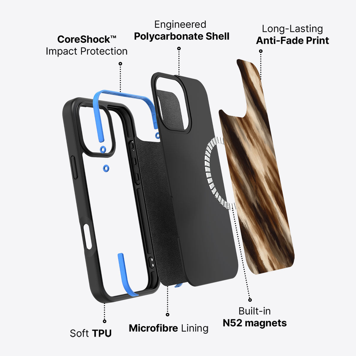 Bronze Terra - iPhone 16 Pro Max Case #case type_core (magsafe)