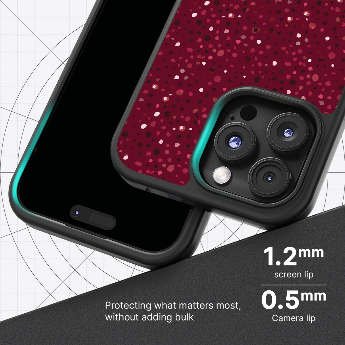 Bubbly Wine - iPhone 16 Pro Max Case #case type_core (magsafe), #case type_core (non magsafe)