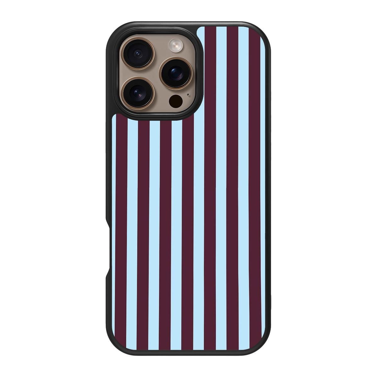 Cabernet Column design back view – iPhone 16 Pro Max case