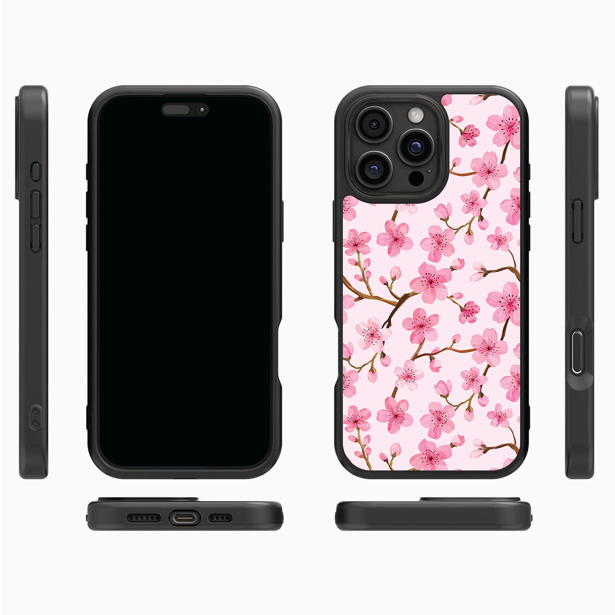 Cherry Blossom - iPhone 16 Pro Max Case #case type_core (magsafe), #case type_core (non magsafe)