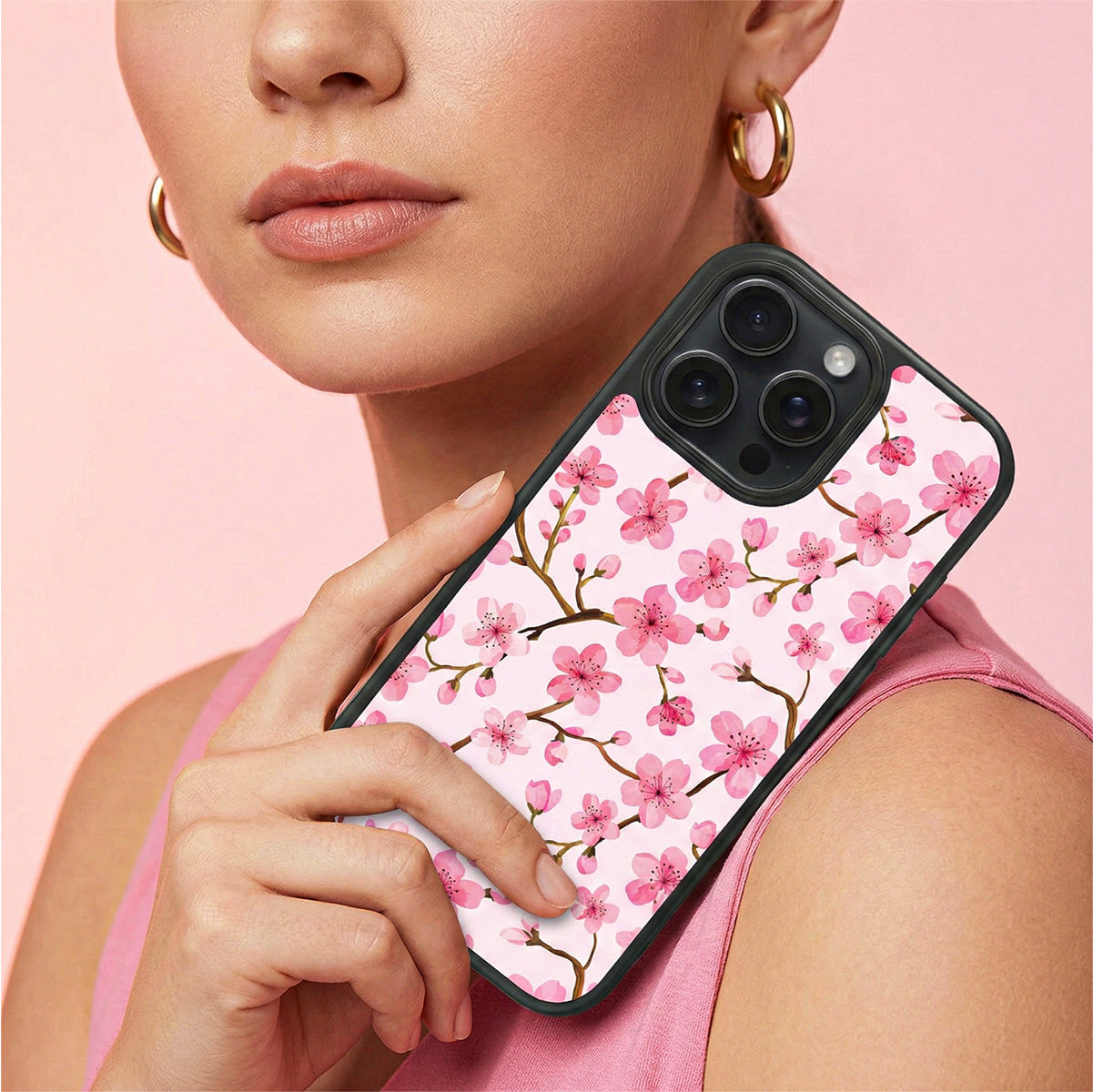 Cherry Blossom - iPhone 15 Pro Max Case