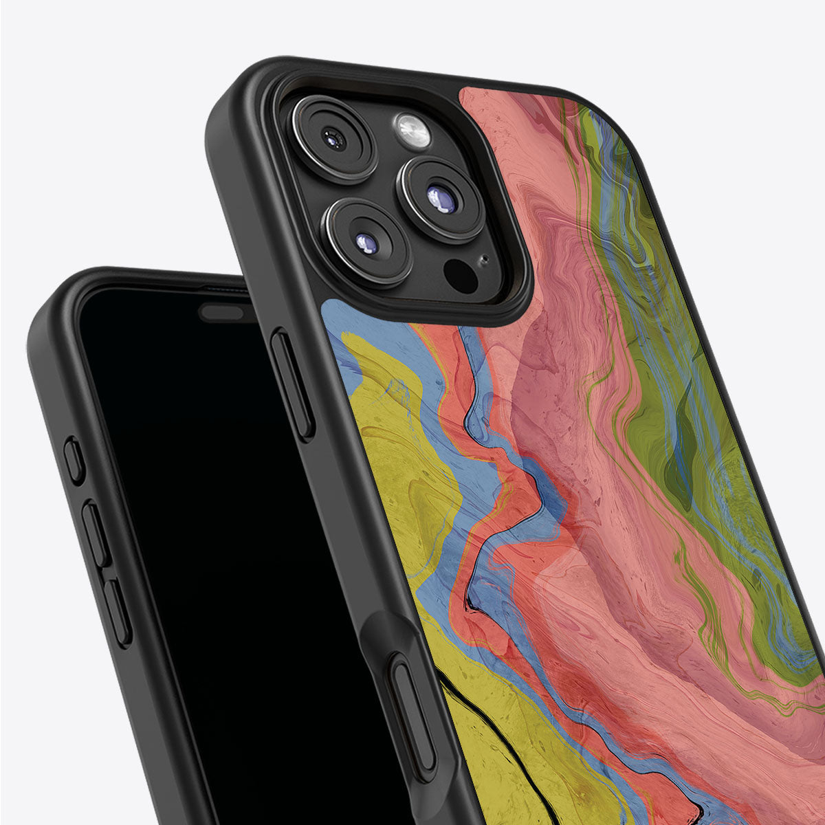 Coloured Rivers - iPhone 16 Pro Max Case, #case type_core (non magsafe)