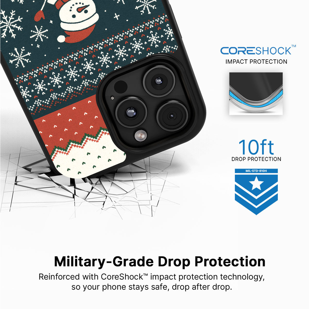 Cozy Christmas - iPhone 16 Pro Max Case #case type_core (magsafe), #case type_core (non magsafe)