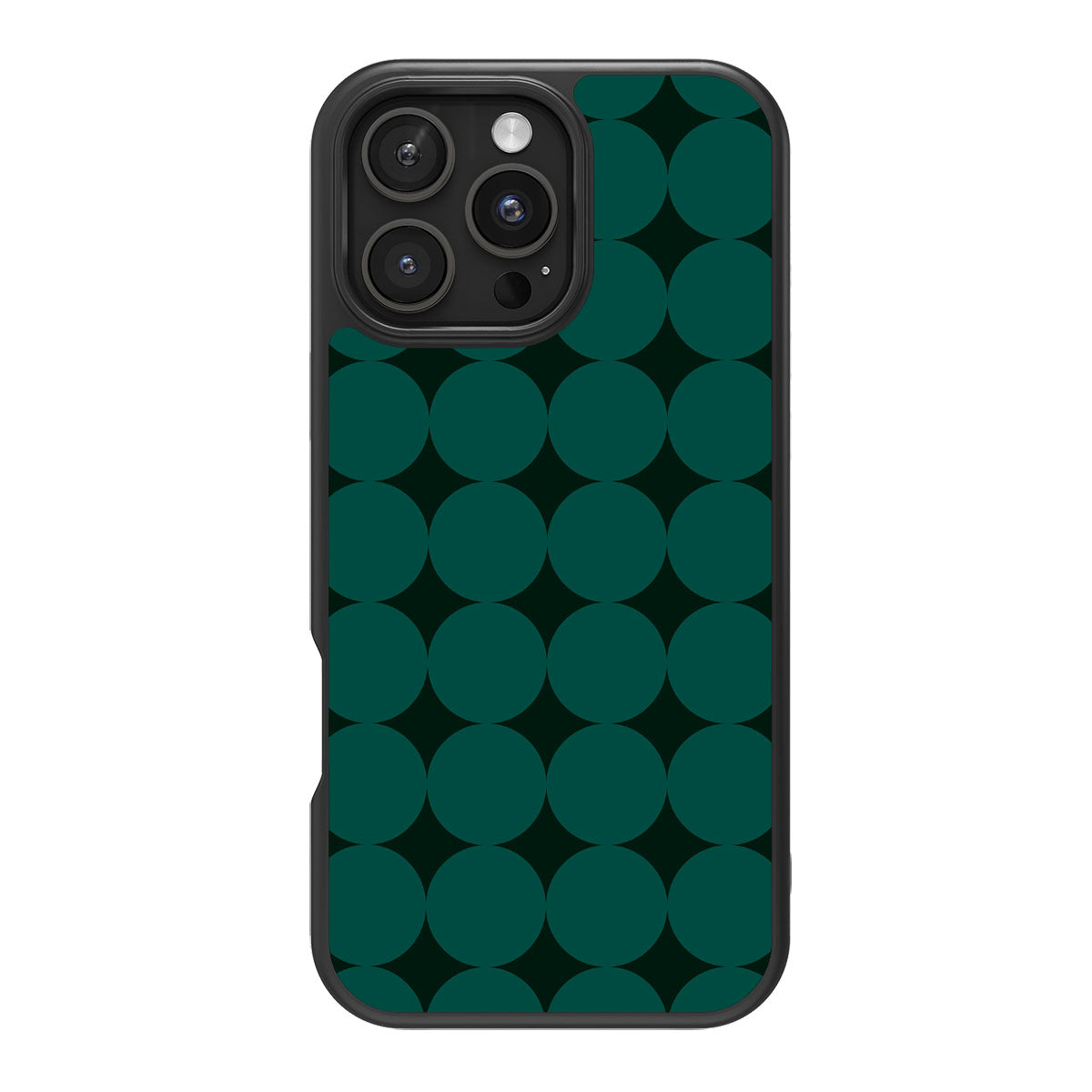 Emerald Bed design back view – iPhone 16 Pro Max case