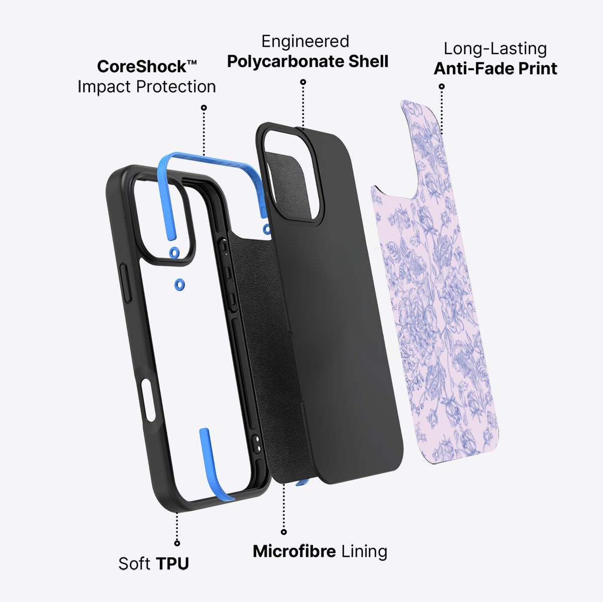 Etched Botanics - iPhone 16 Pro Max Case #case type_core (non magsafe)