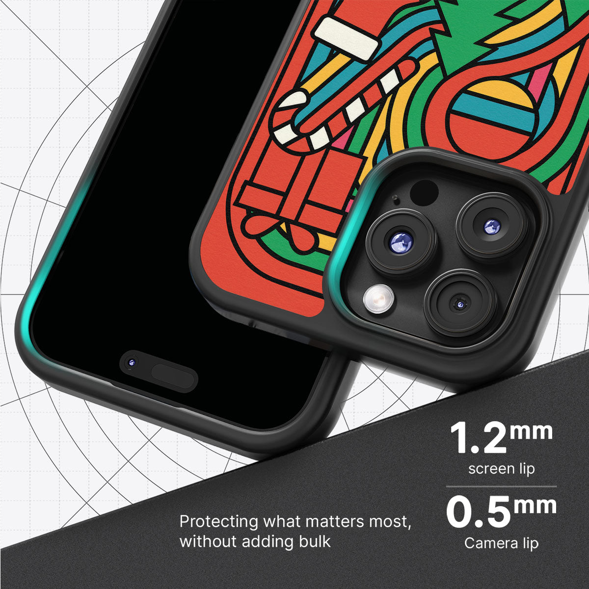 Feeling Festive - iPhone 16 Pro Max Case #case type_core (magsafe), #case type_core (non magsafe)