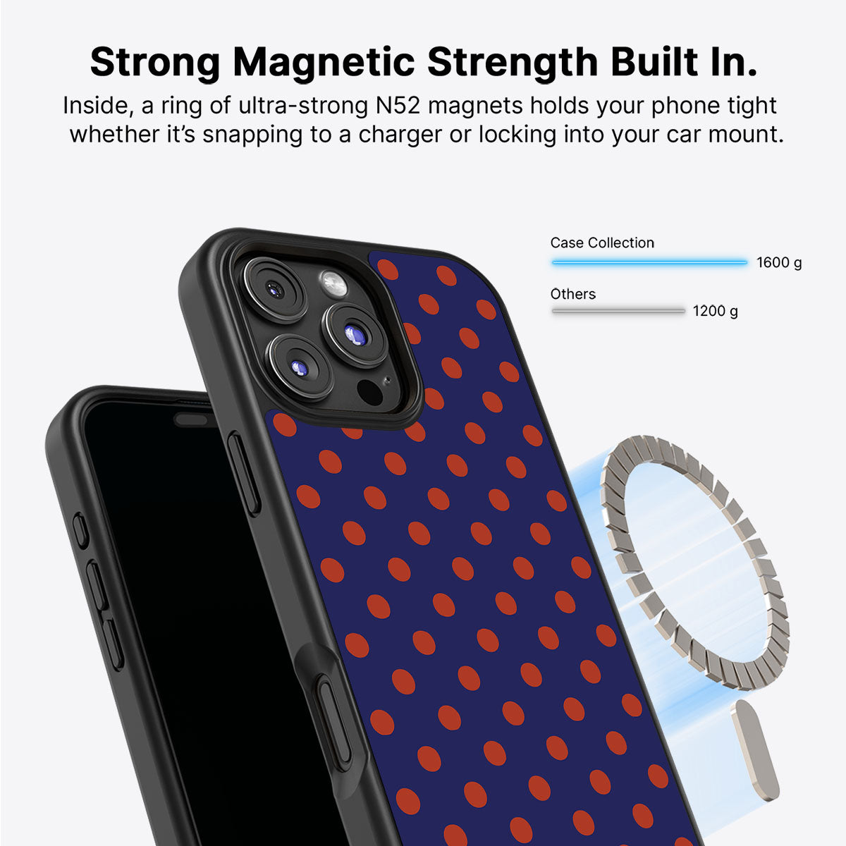 iPhone 16 Pro Max MagSafe case – Fiery Instinct design