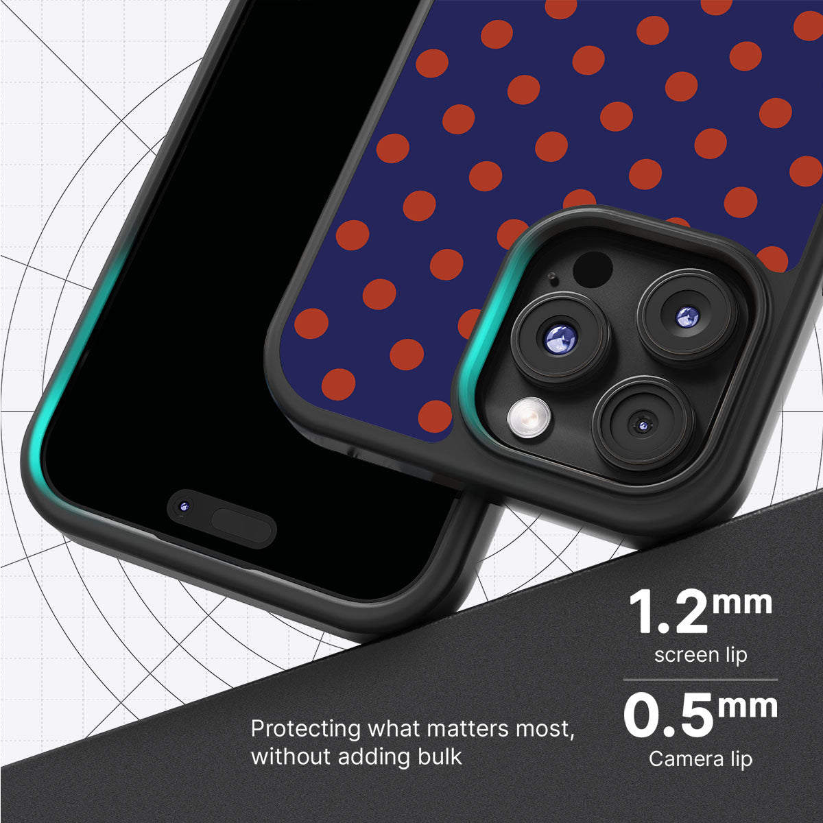 Fiery Instinct slim iPhone 16 Pro Max phone case
