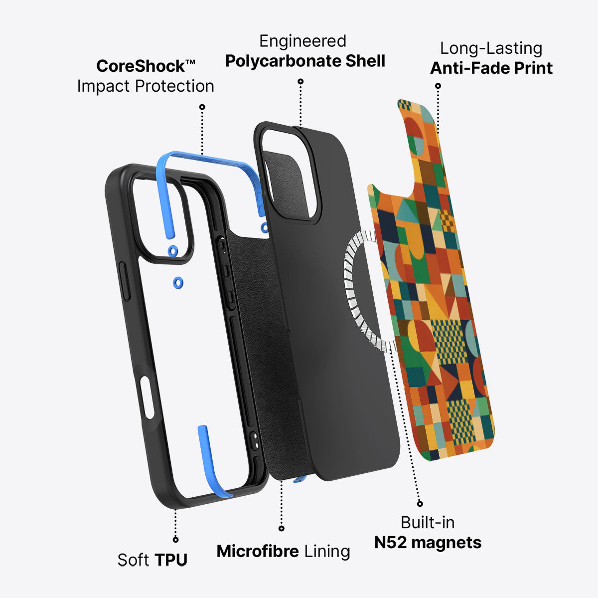 Fitting In - iPhone 16 Pro Max Case #case type_core (magsafe)