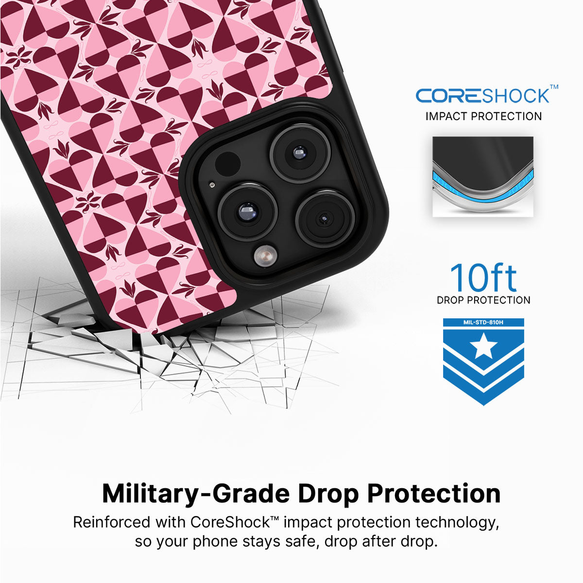 Heart Matters - iPhone 16 Pro Max Case #case type_core (magsafe), #case type_core (non magsafe)