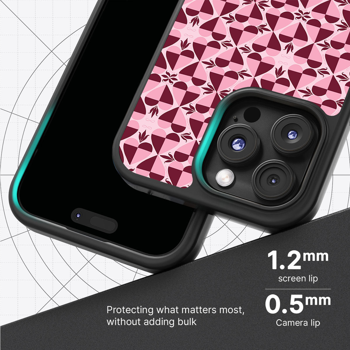 Heart Matters - iPhone 16 Pro Max Case #case type_core (magsafe), #case type_core (non magsafe)