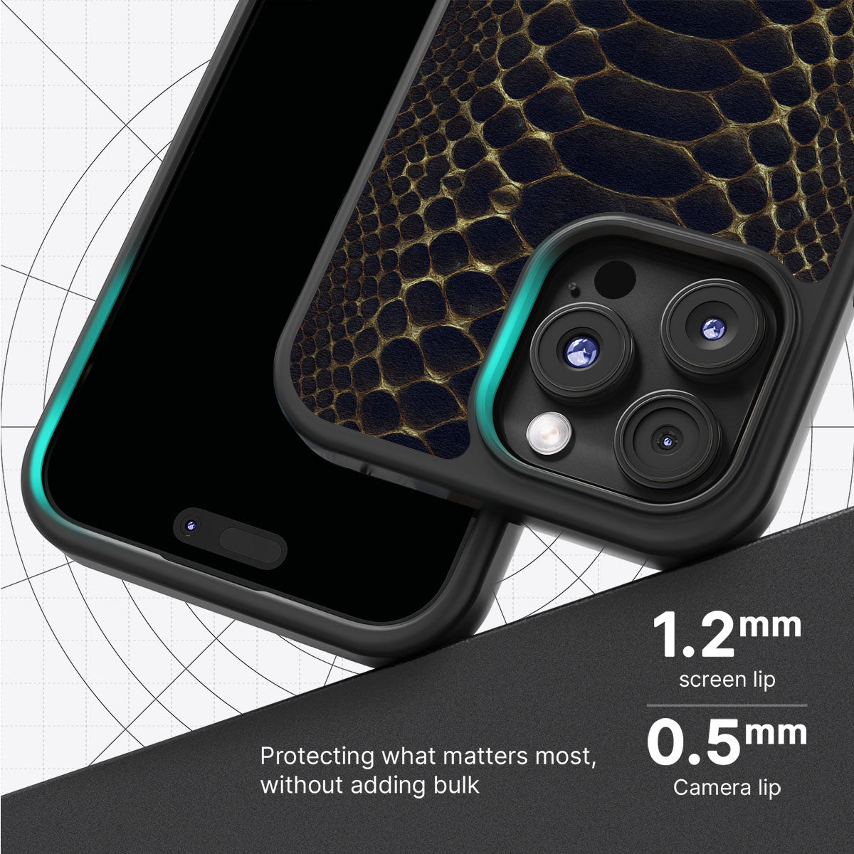 Midnight Crawl - iPhone 16 Pro Max Case #case type_core (magsafe), #case type_core (non magsafe)