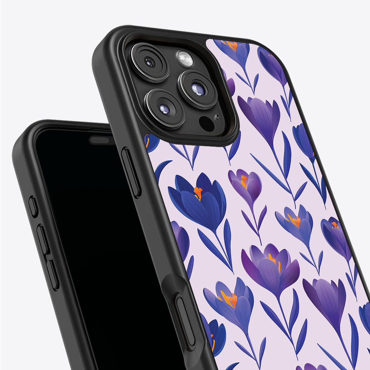 Midnight Crocus - iPhone 16 Pro Max Case #case type_core (non magsafe)