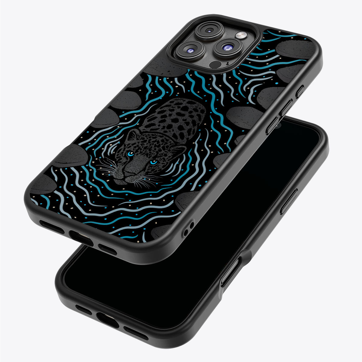 Midnight Panther - iPhone 16 Pro Max Case, #case type_core (magsafe), #case type_core (non magsafe)