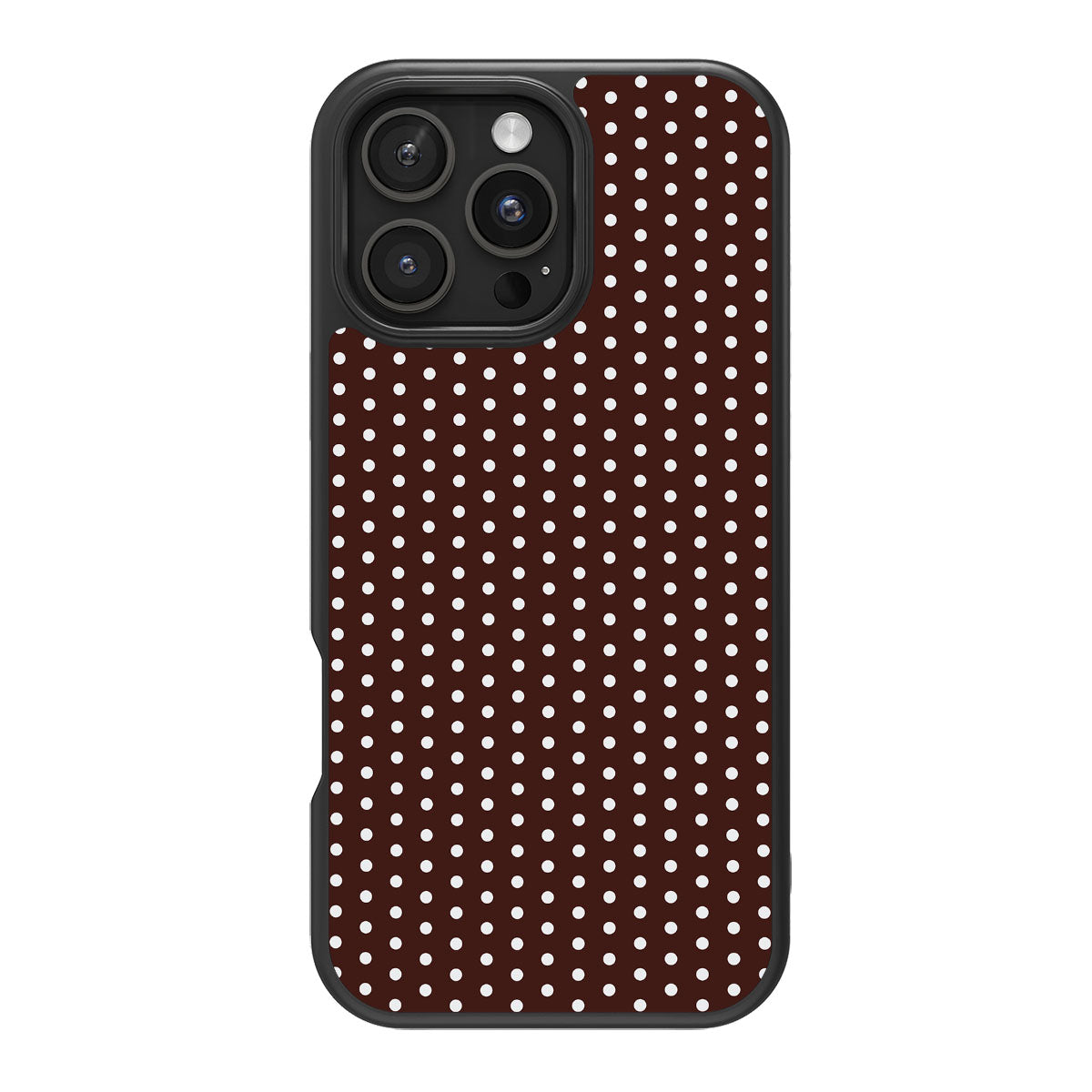 Milk Chocolate design back view – iPhone 16 Pro Max case