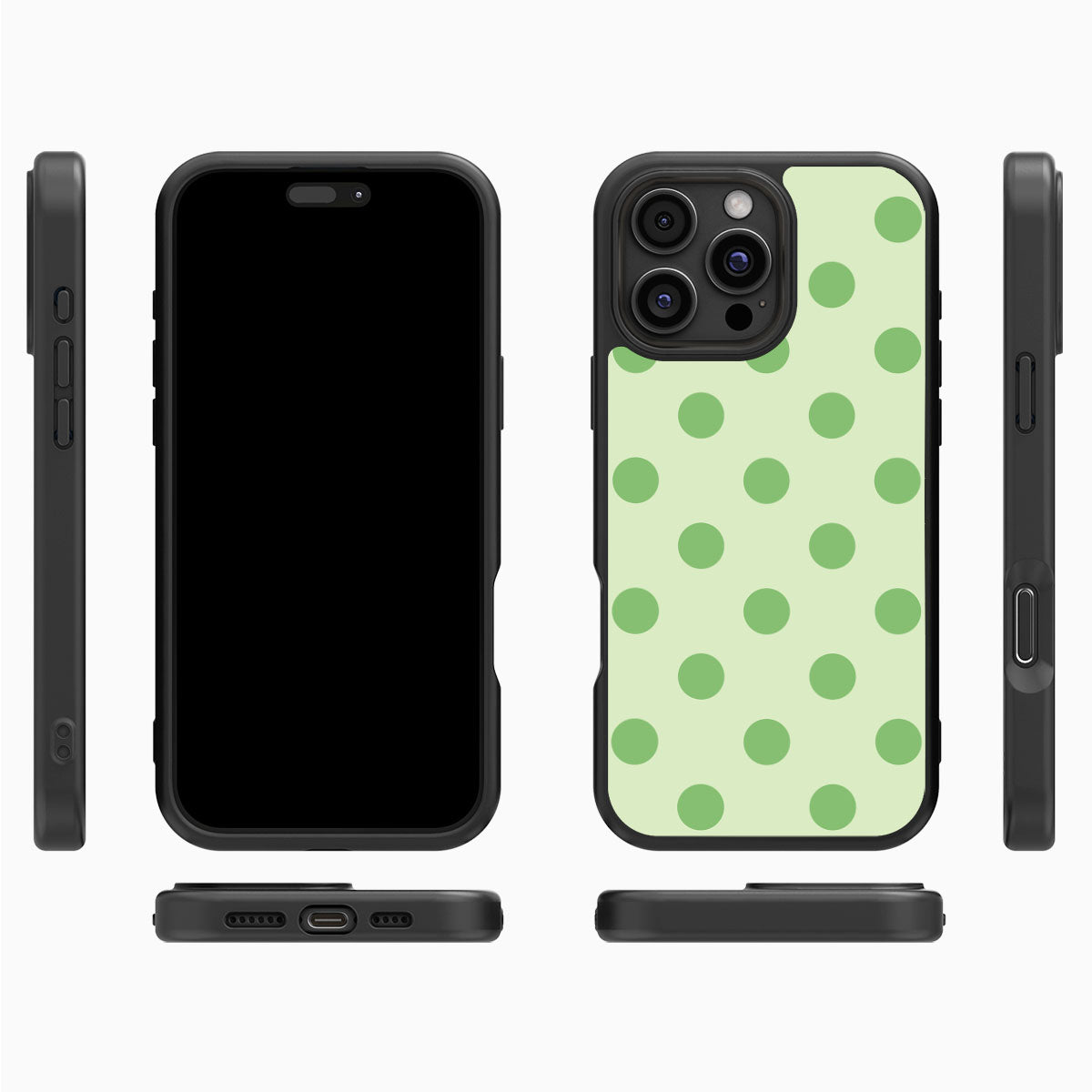 Mint Mojito iPhone 16 Pro Max case cover – multi-angle view