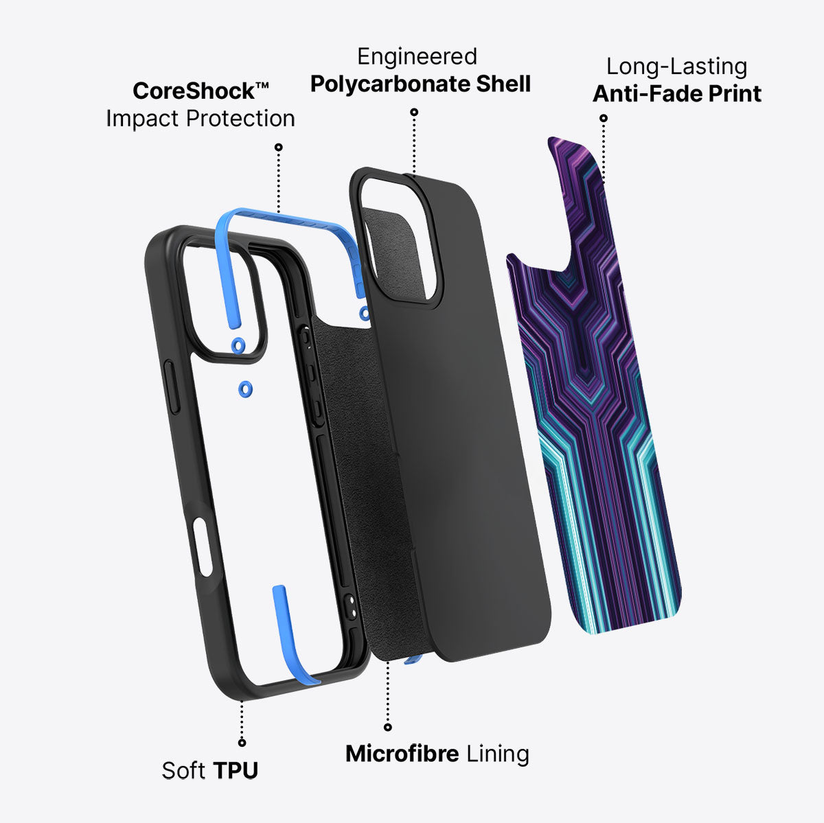 Neonverse - iPhone 16 Pro Max Case #case type_core (non magsafe)