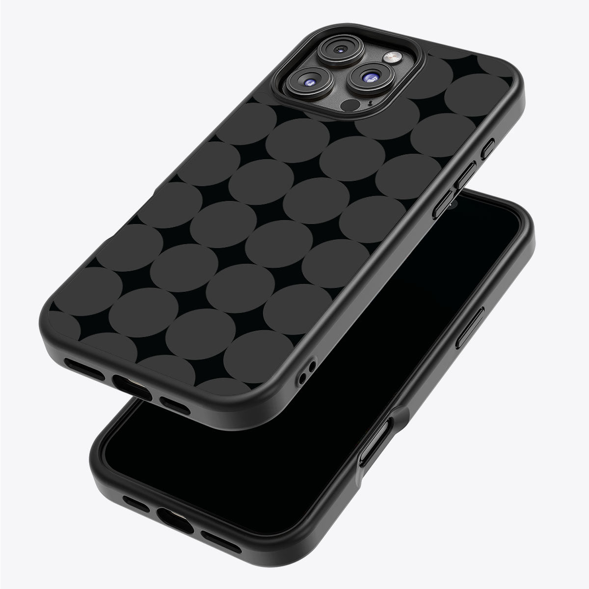 Night Eclipse iPhone 16 Pro Max case – back and side view