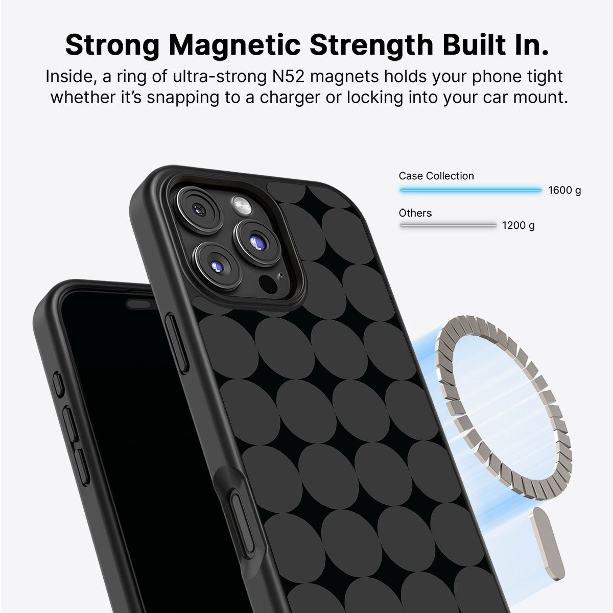 iPhone 16 Pro Max MagSafe case – Night Eclipse design