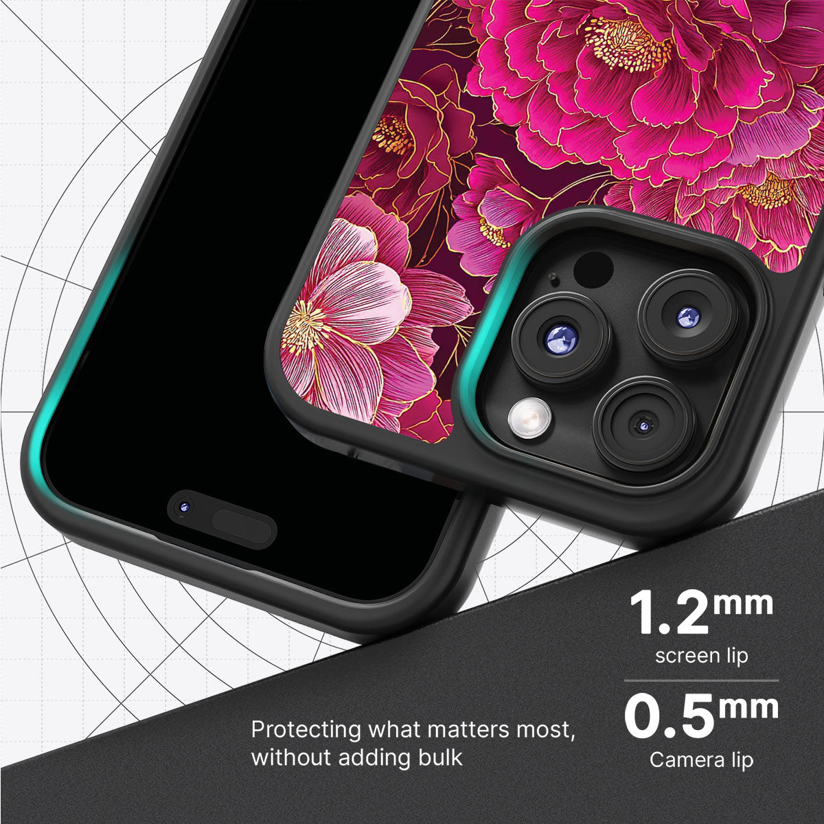 Pink Reverie slim iPhone 16 Pro Max phone case