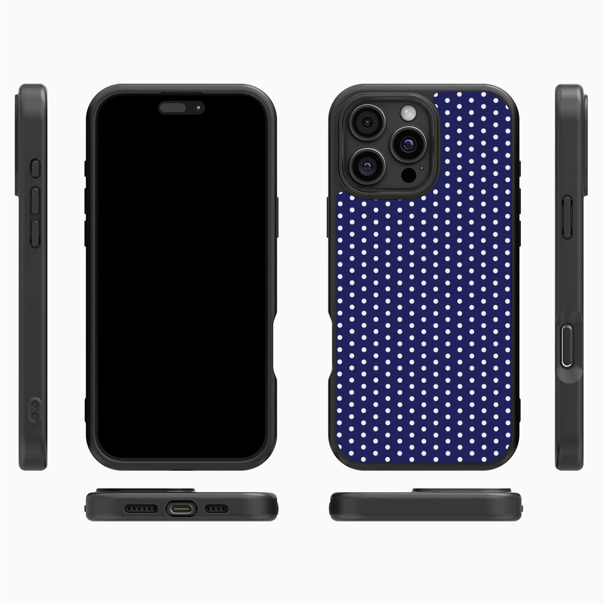 Rainy Sky iPhone 16 Pro Max case cover – multi-angle view