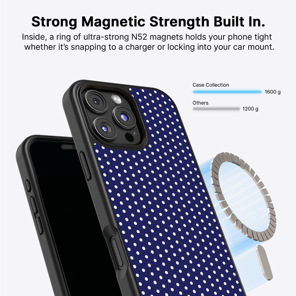 iPhone 16 Pro Max MagSafe case – Rainy Sky design