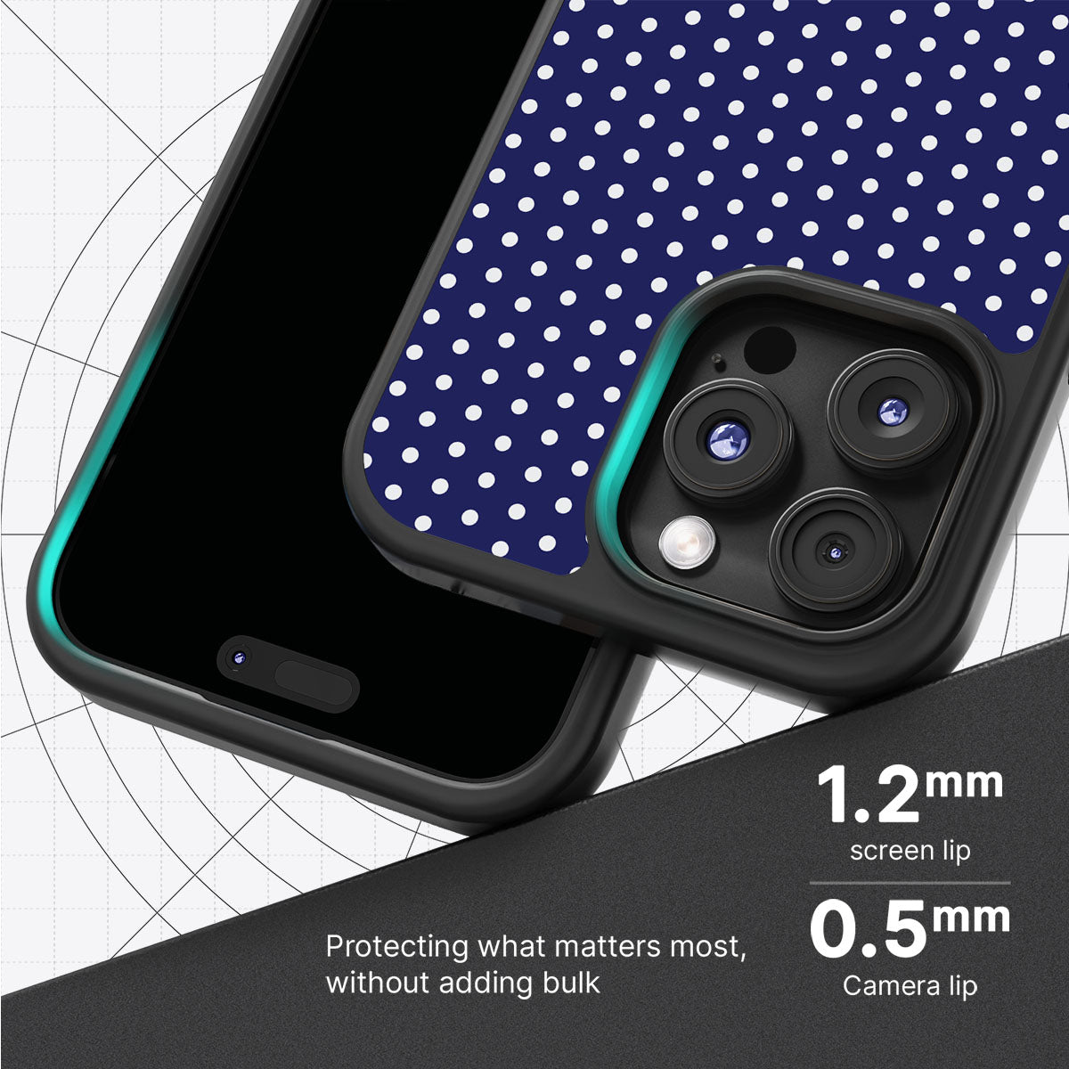 Rainy Sky slim iPhone 16 Pro Max phone case