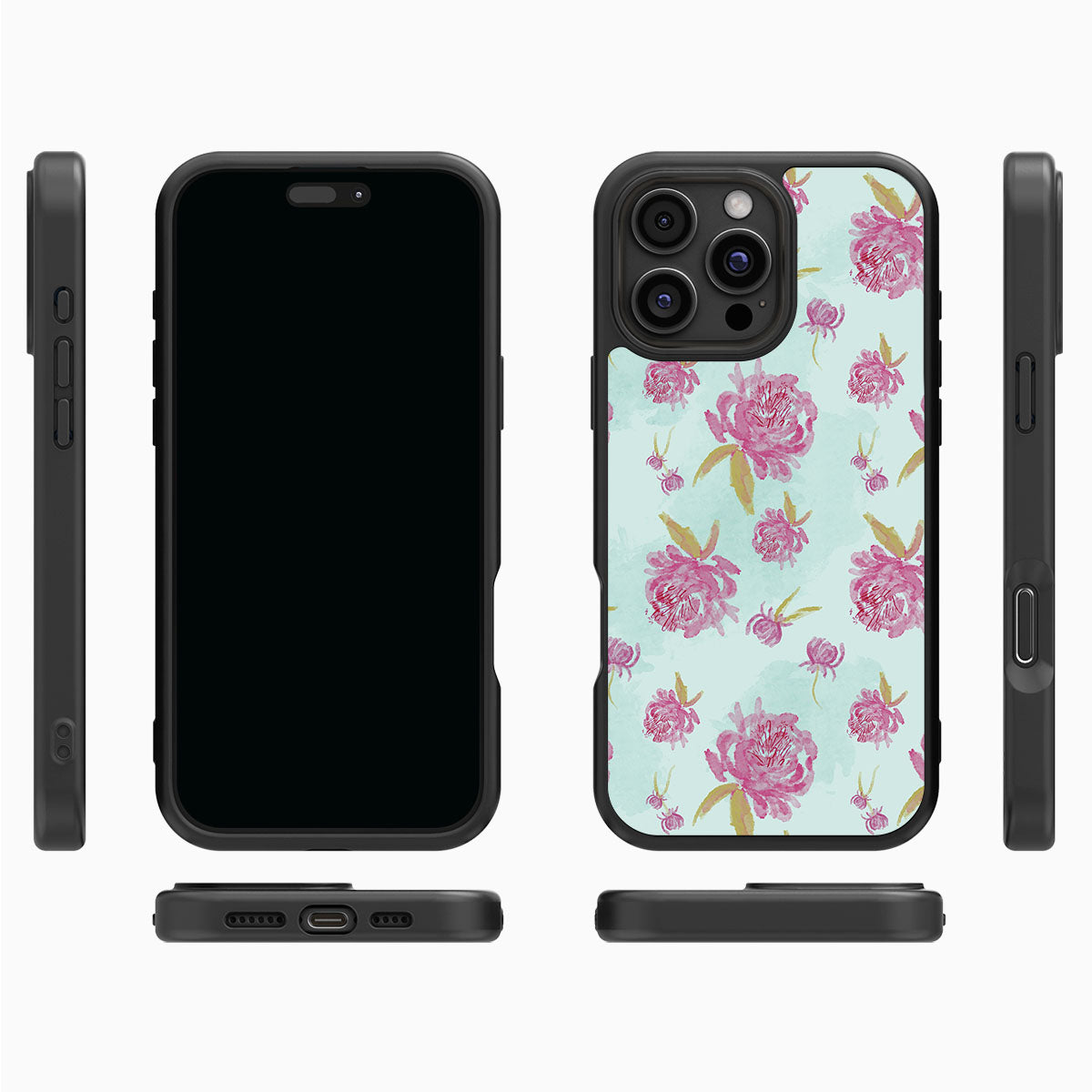 Rose Impressions - iPhone 16 Pro Max Case #case type_core (magsafe), #case type_core (non magsafe)