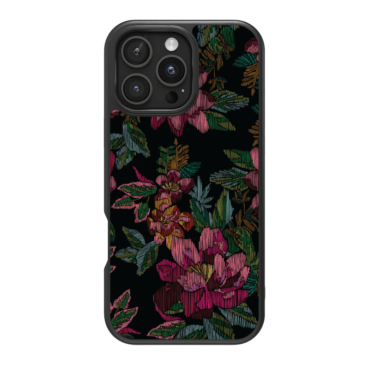 Woven Blooms - iPhone 16 Pro Max Case #case type_core (magsafe), #case type_core (non magsafe)