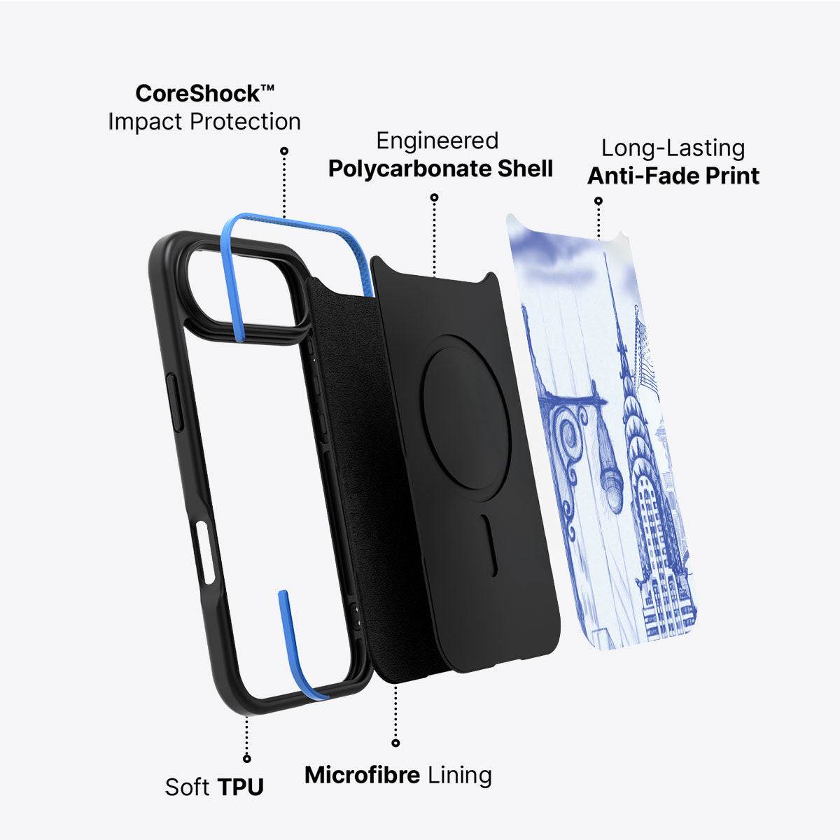 American Dream - iPhone 17 Air Case #case type_core (non magsafe)