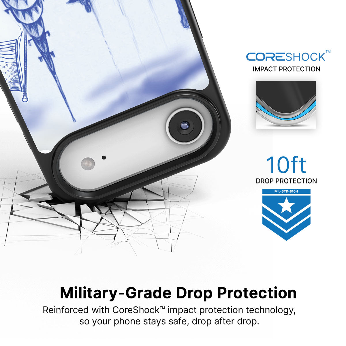 American Dream - iPhone 17 Air Case #case type_core (magsafe), #case type_core (non magsafe)