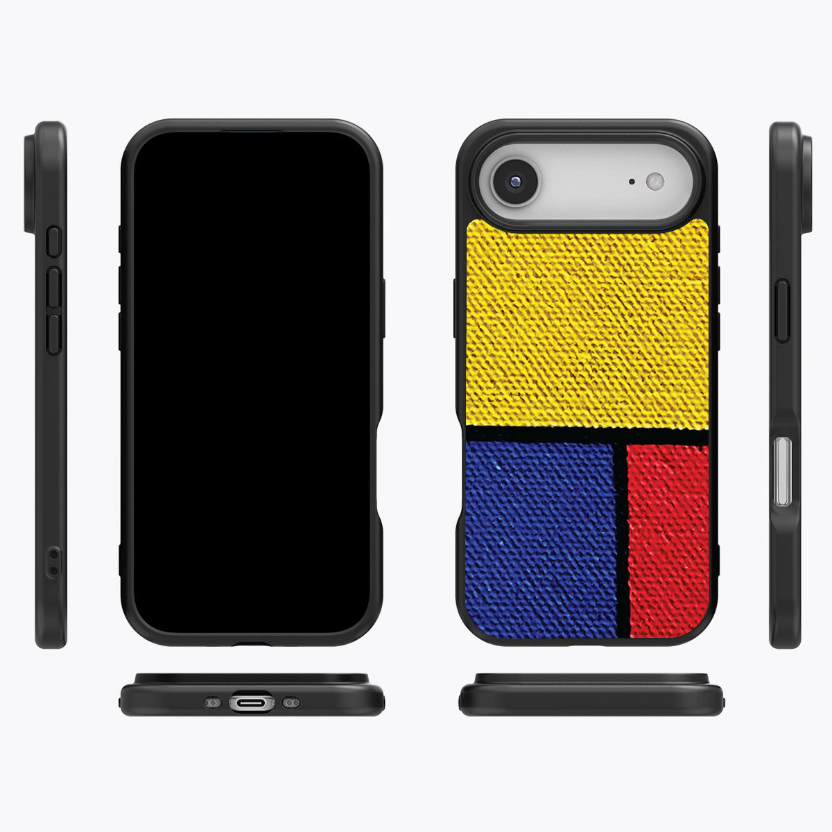 Bauhaus Blocks - iPhone 17 Air Case #case type_core (magsafe), #case type_core (non magsafe)
