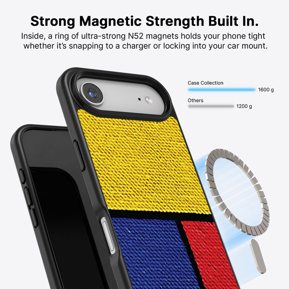 Bauhaus Blocks - iPhone 17 Air Case #case type_core (magsafe)